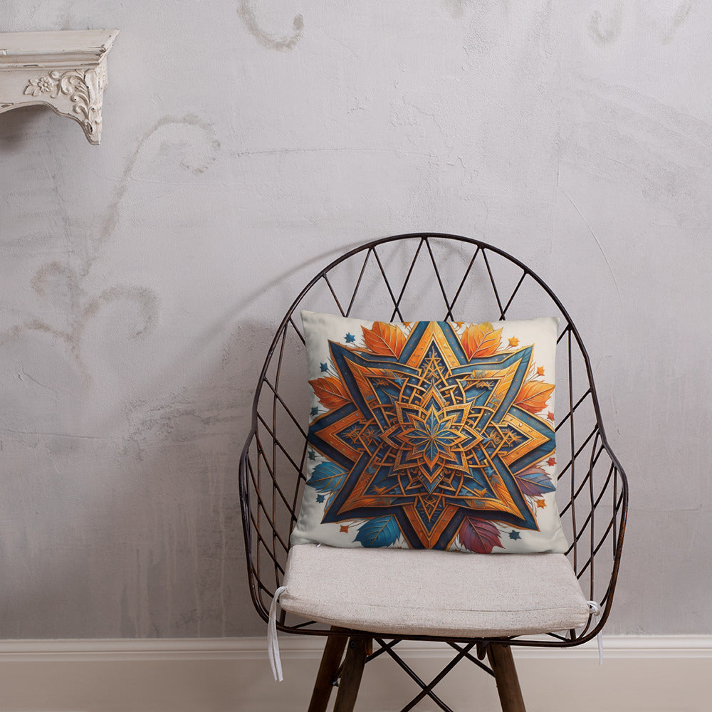 Vibrant Song | Star of David | Pillow Case