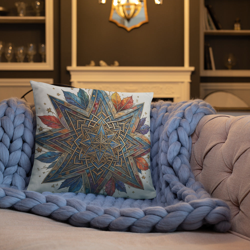 Vibrant Song | Star of David | Pillow Case