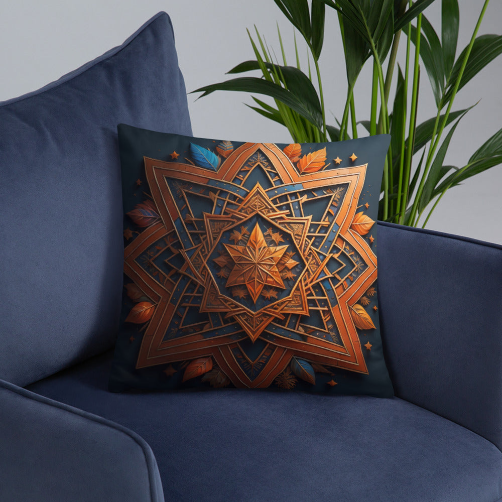 Vibrant Song | Star of David | Pillow Case