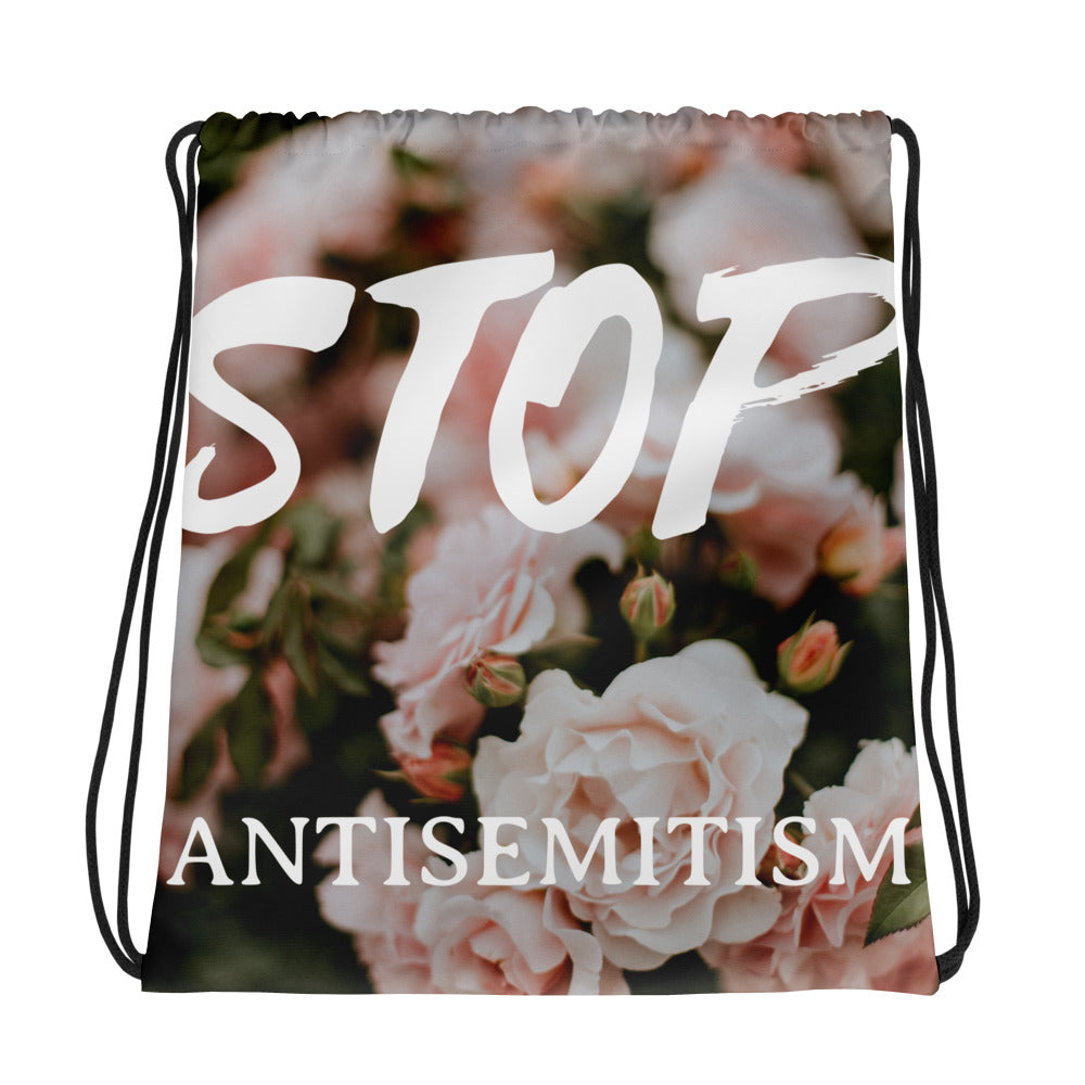 Flower Power | Antisemitism | Drawstring Bag