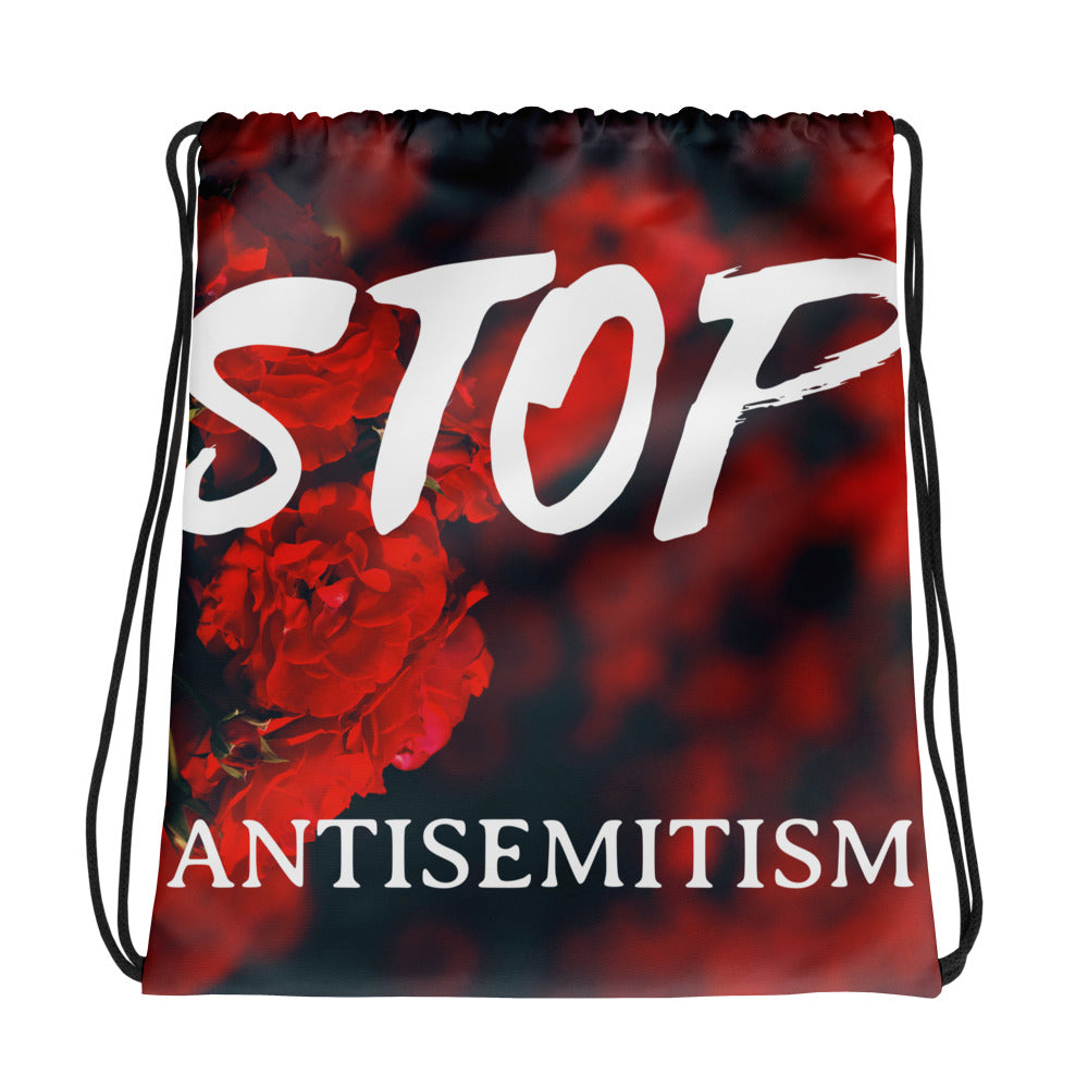 Flower Power | Antisemitism | Drawstring Bag
