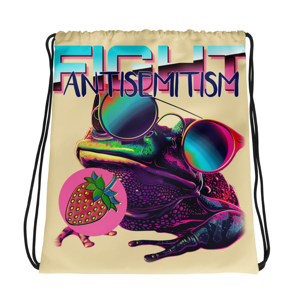 Retro Neon Animal | Drawstring Bag