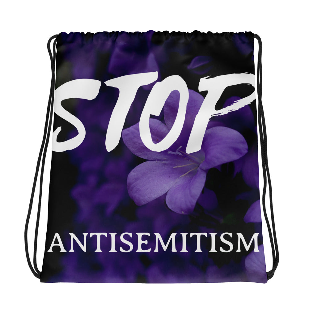 Flower Power | Antisemitism | Drawstring Bag