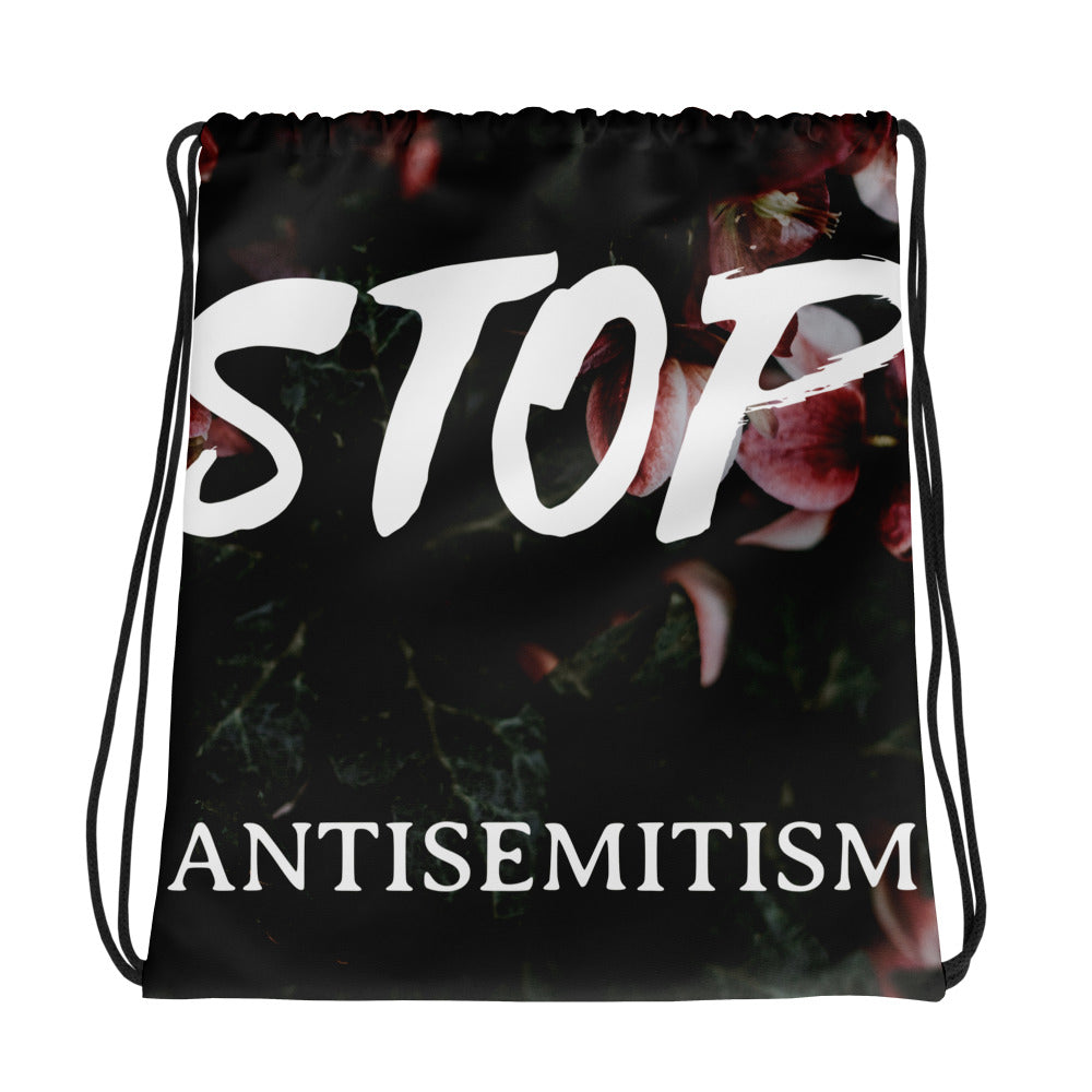 Flower Power | Antisemitism | Drawstring Bag