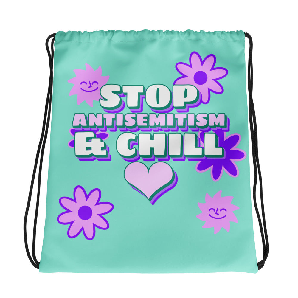 Chill Retro | Antisemitism | Drawstring Bag