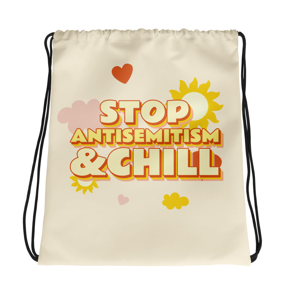 Chill Retro | Antisemitism | Drawstring Bag