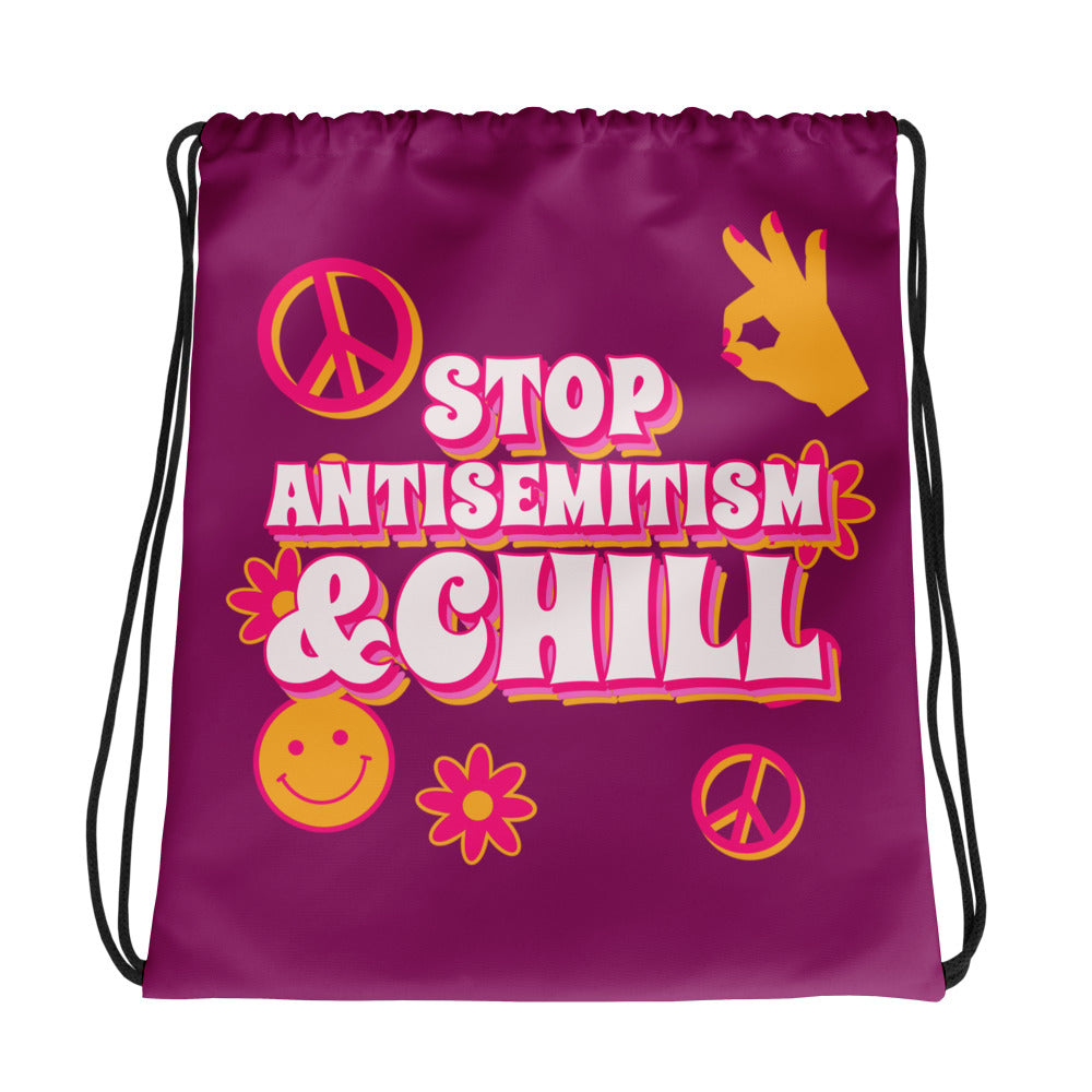 Chill Retro | Antisemitism | Drawstring Bag