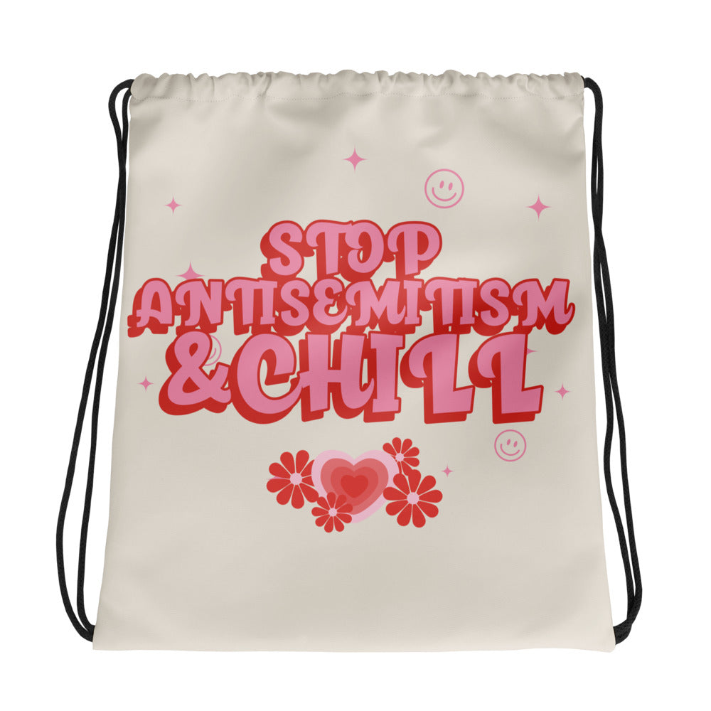 Chill Retro | Antisemitism | Drawstring Bag