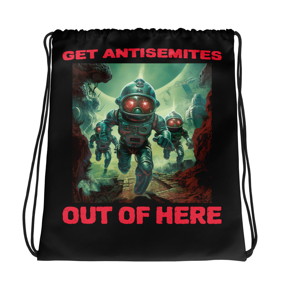 Get Alien Out | Antisemitism | Drawstring Bag