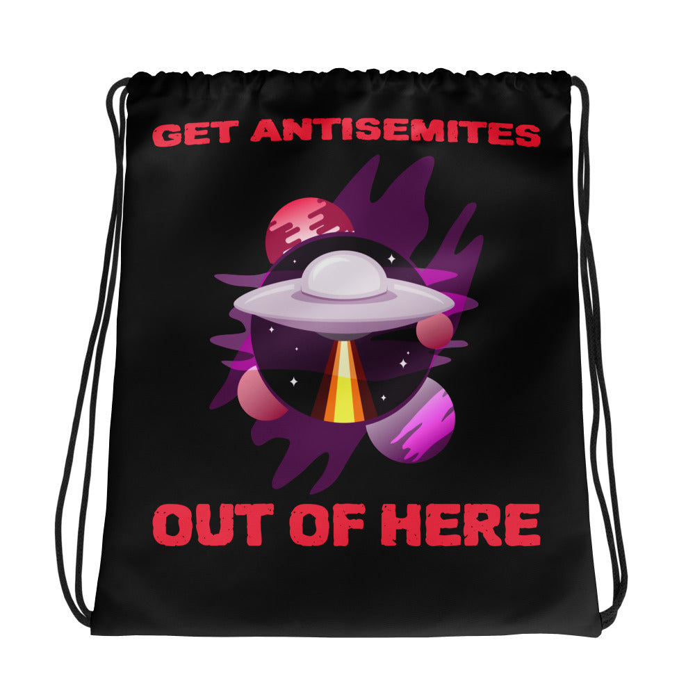 Get Alien Out | Antisemitism | Drawstring Bag