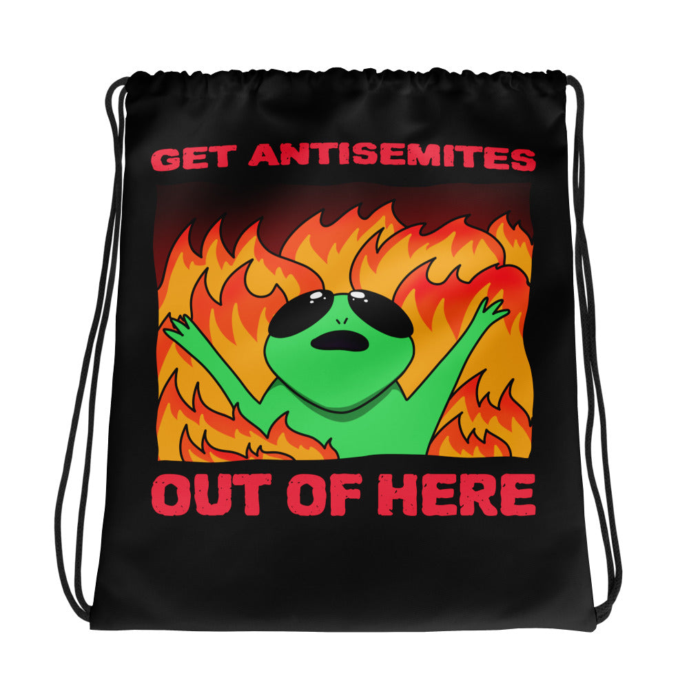 Get Alien Out | Antisemitism | Drawstring Bag