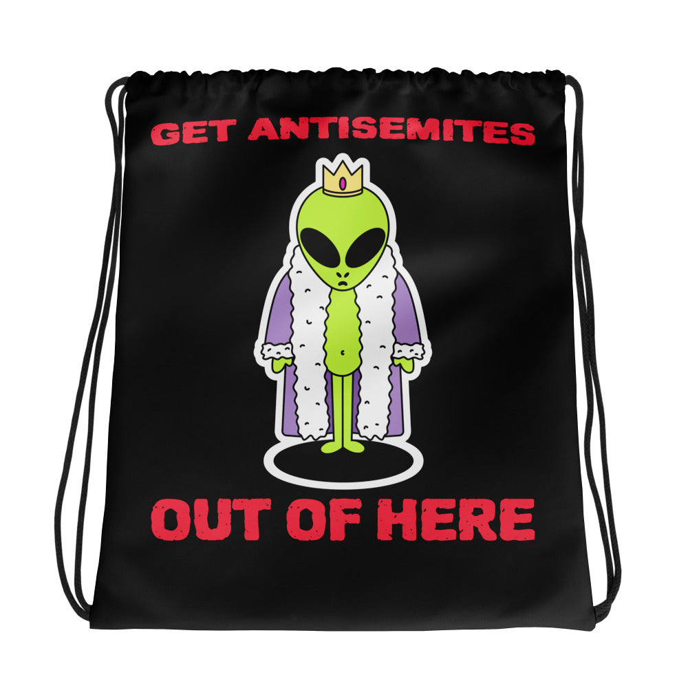 Get Alien Out | Antisemitism | Drawstring Bag