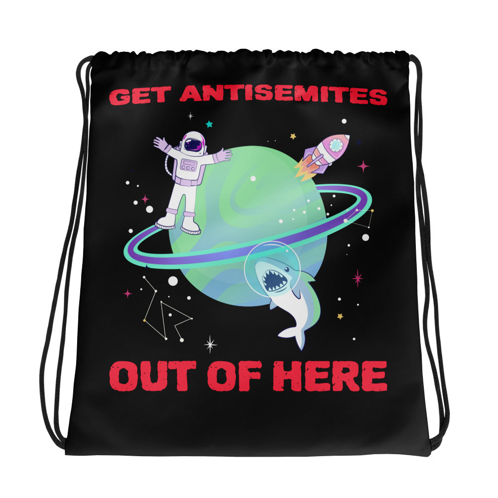 Get Alien Out | Antisemitism | Drawstring Bag
