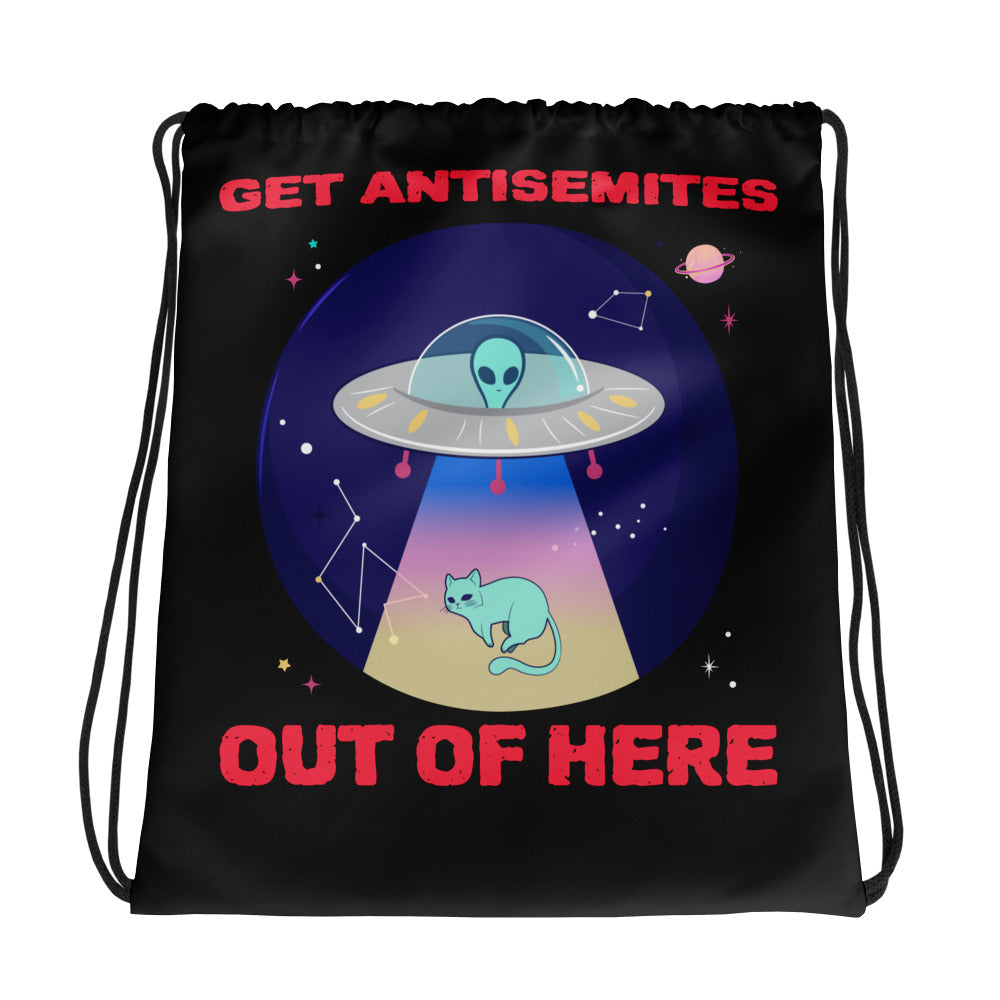 Get Alien Out | Antisemitism | Drawstring Bag