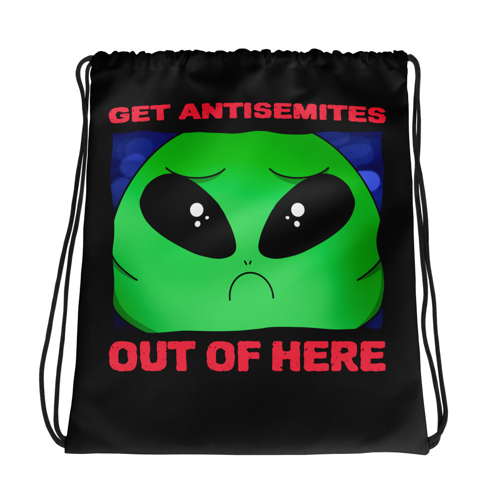 Get Alien Out | Antisemitism | Drawstring Bag