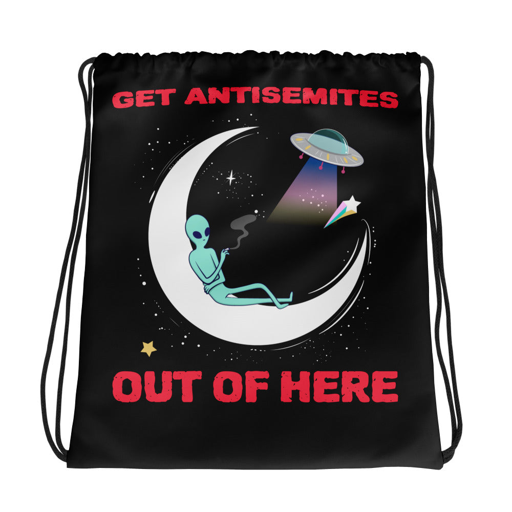Get Alien Out | Antisemitism | Drawstring Bag