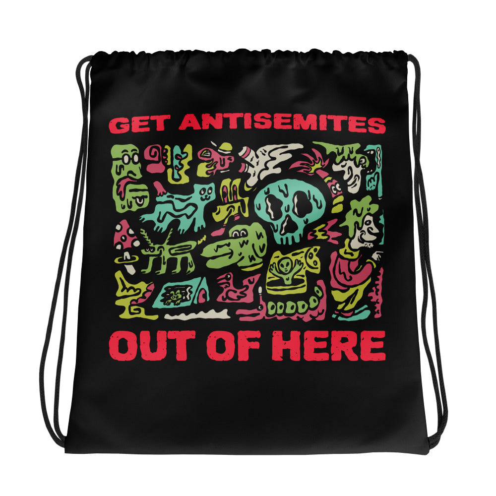 Get Alien Out | Antisemitism | Drawstring Bag