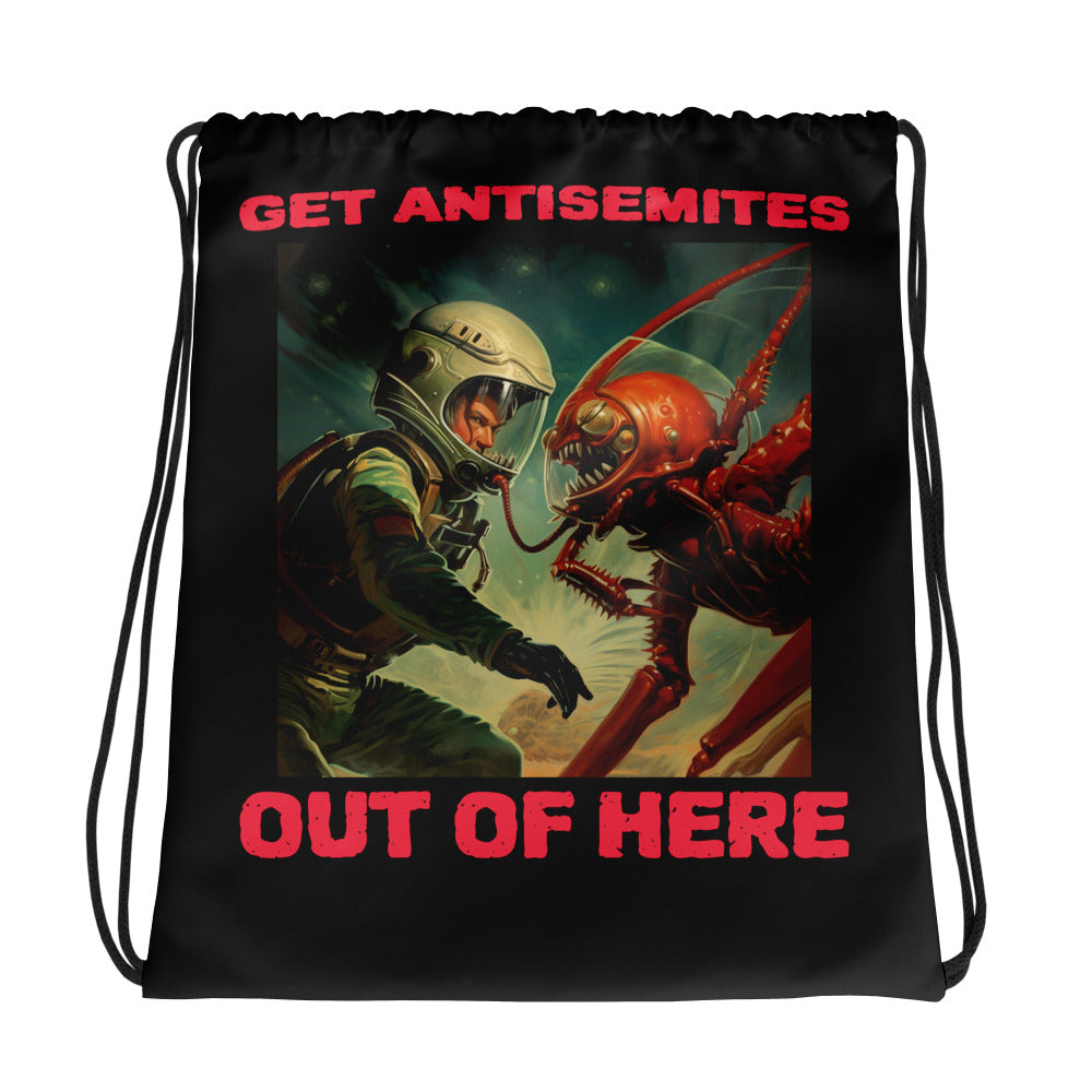 Get Alien Out | Antisemitism | Drawstring Bag