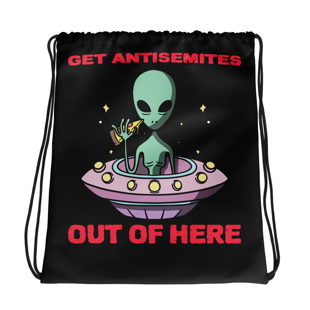 Get Alien Out | Antisemitism | Drawstring Bag