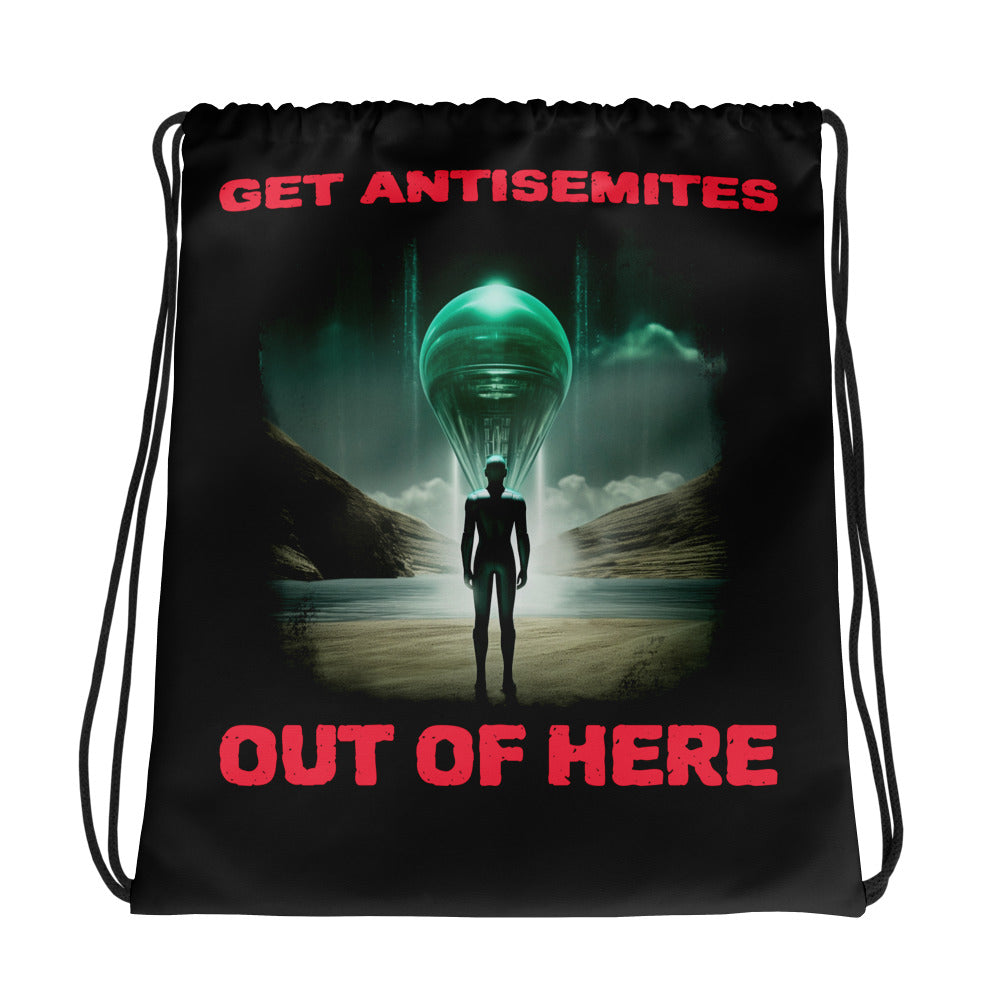 Get Alien Out | Antisemitism | Drawstring Bag