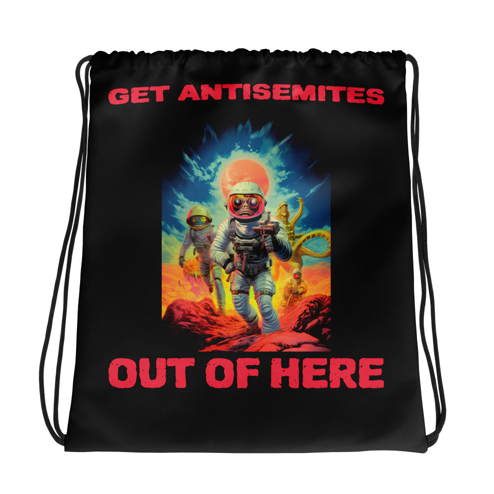 Get Alien Out | Antisemitism | Drawstring Bag