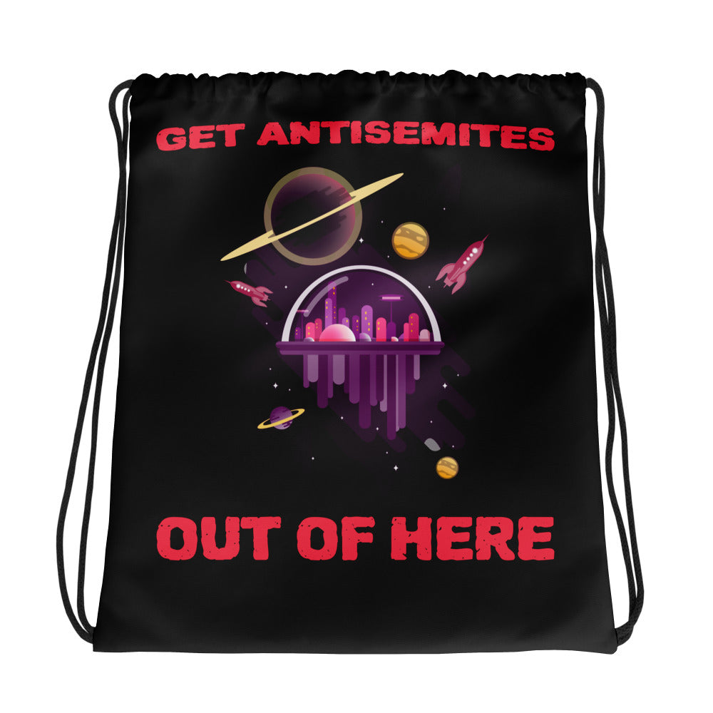Get Alien Out | Antisemitism | Drawstring Bag