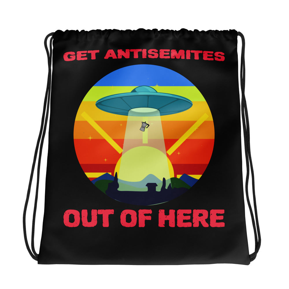 Get Alien Out | Antisemitism | Drawstring Bag