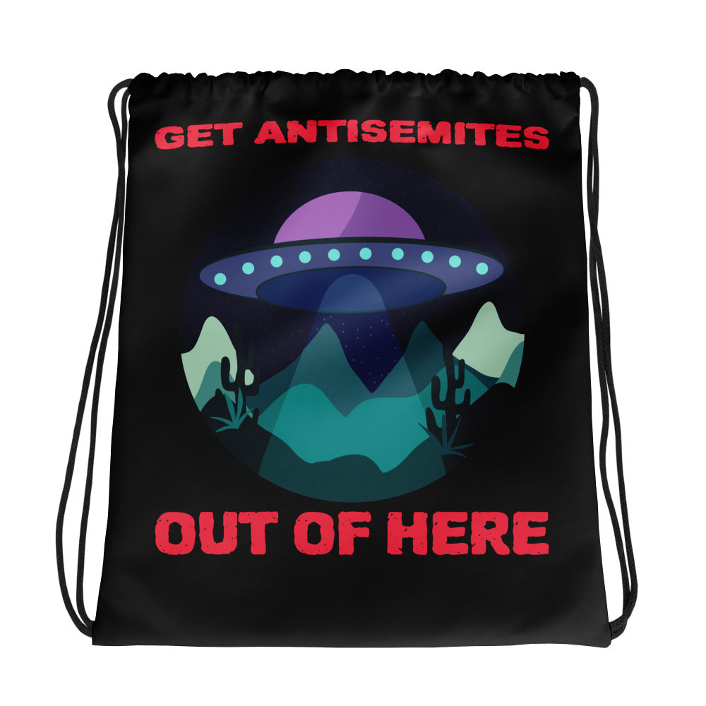 Get Alien Out | Antisemitism | Drawstring Bag