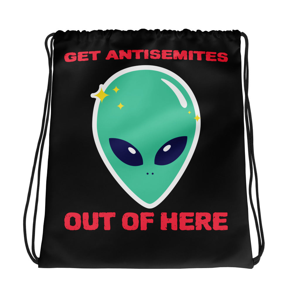 Get Alien Out | Antisemitism | Drawstring Bag