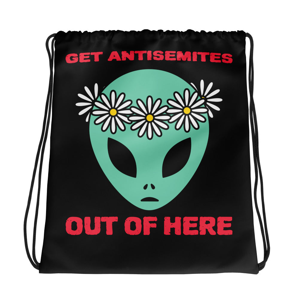 Get Alien Out | Antisemitism | Drawstring Bag