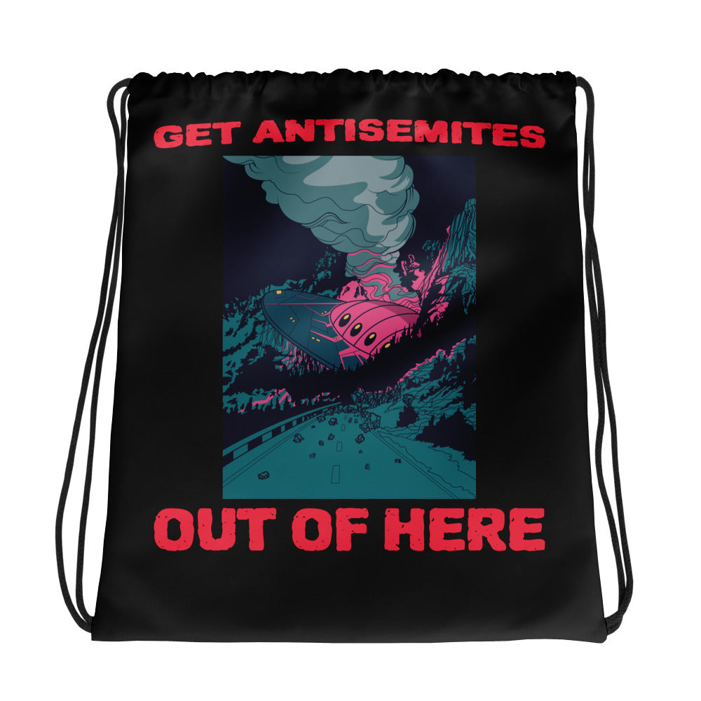 Get Alien Out | Antisemitism | Drawstring Bag