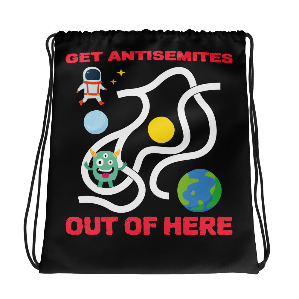 Get Alien Out | Antisemitism | Drawstring Bag