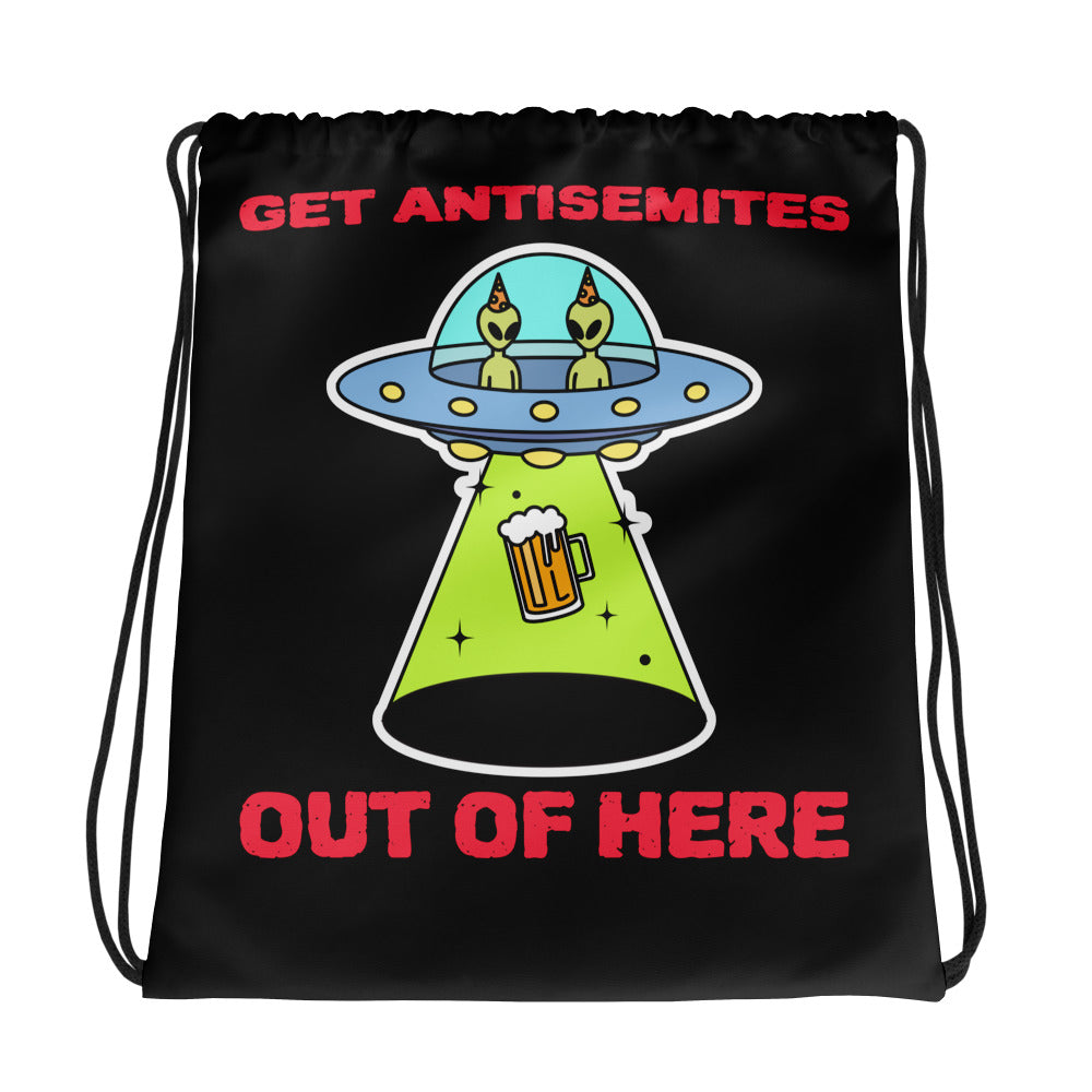 Get Alien Out | Antisemitism | Drawstring Bag