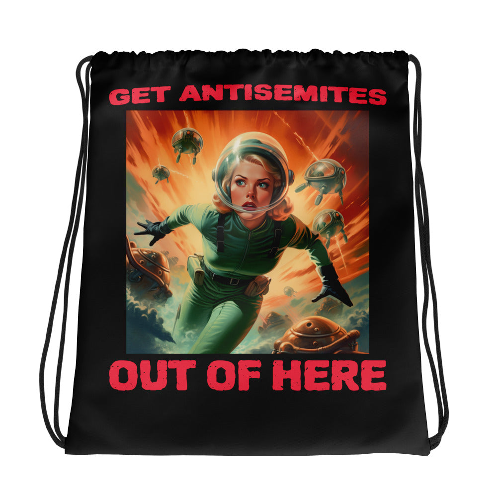 Get Alien Out | Antisemitism | Drawstring Bag