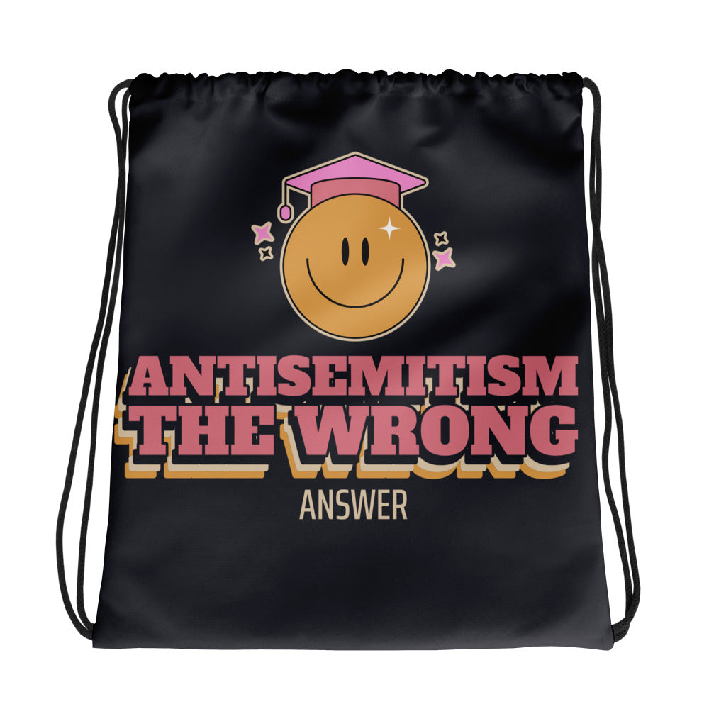 University | Antisemitism | Drawstring Bag