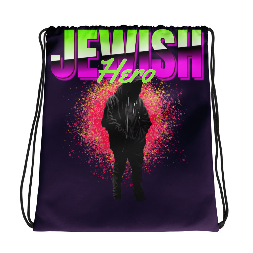 Jewish Hero | Drawstring Bag