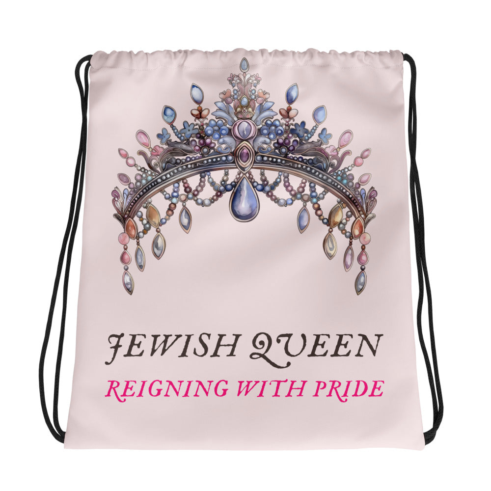 Jewish Queen | Drawstring Bag