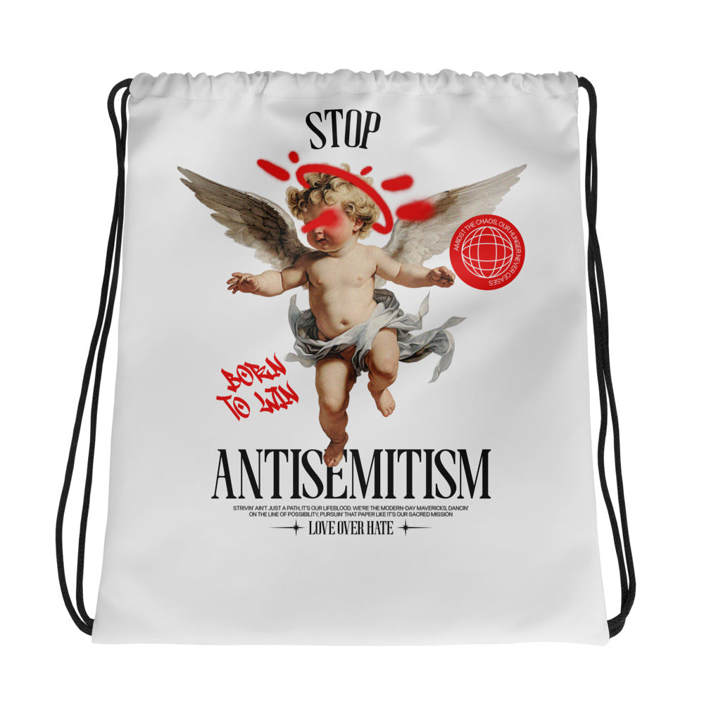 Classic Graffiti Fusion | Antisemitism | Drawstring Bag