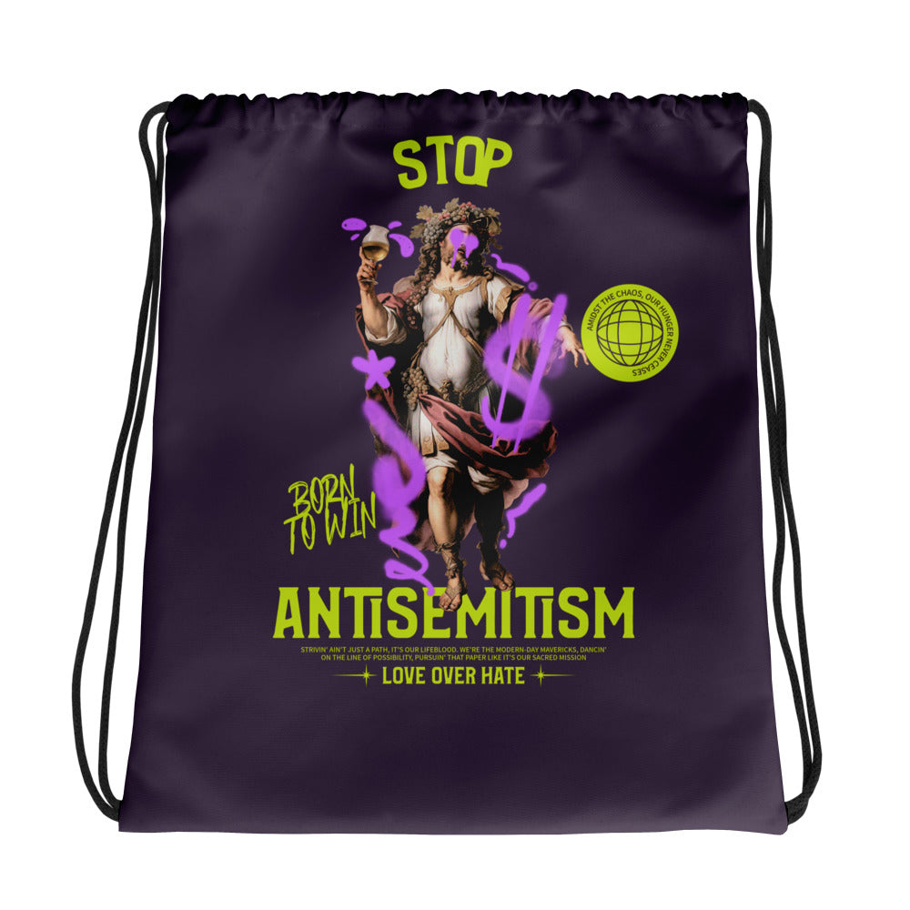 Classic Graffiti Fusion | Antisemitism | Drawstring Bag
