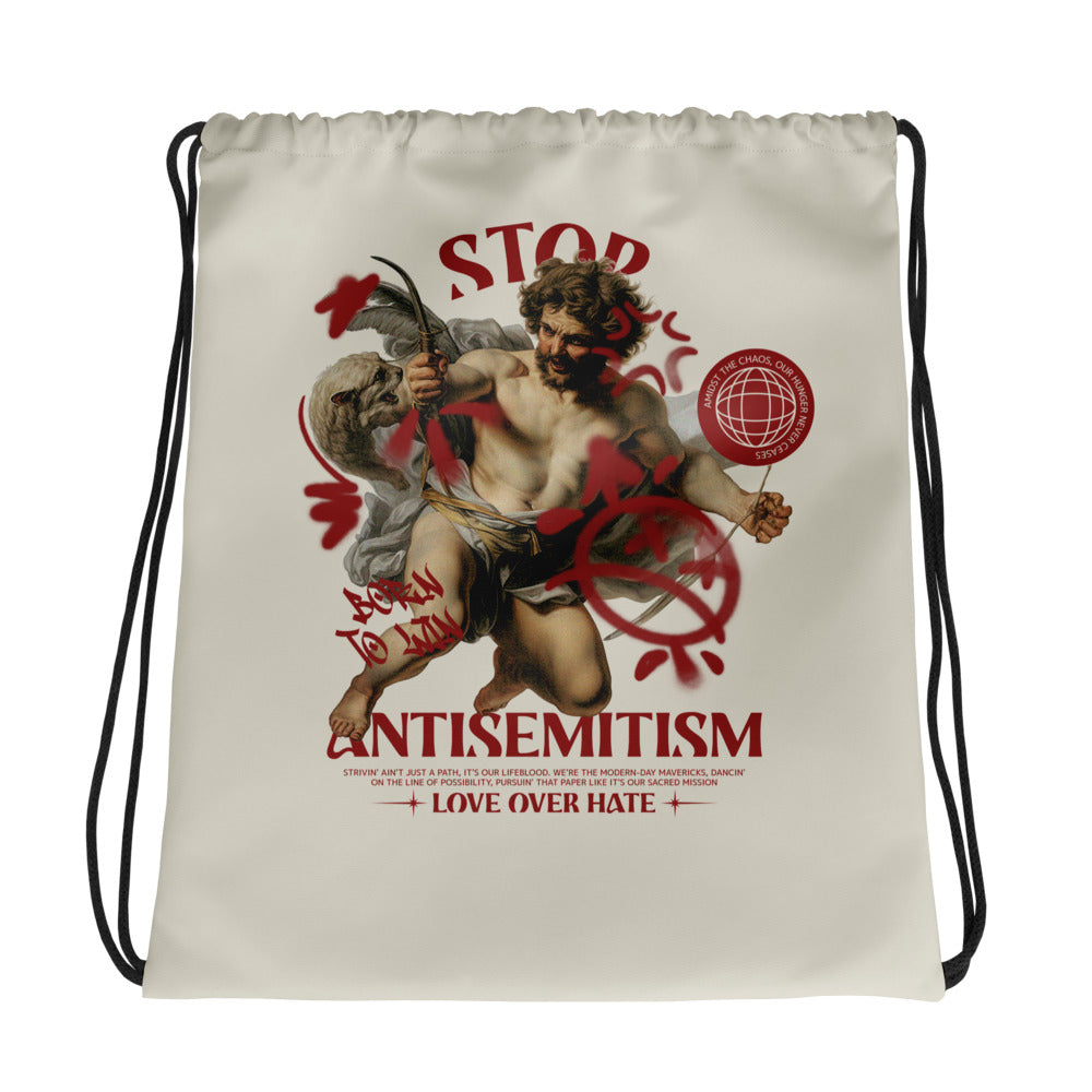 Classic Graffiti Fusion | Antisemitism | Drawstring Bag