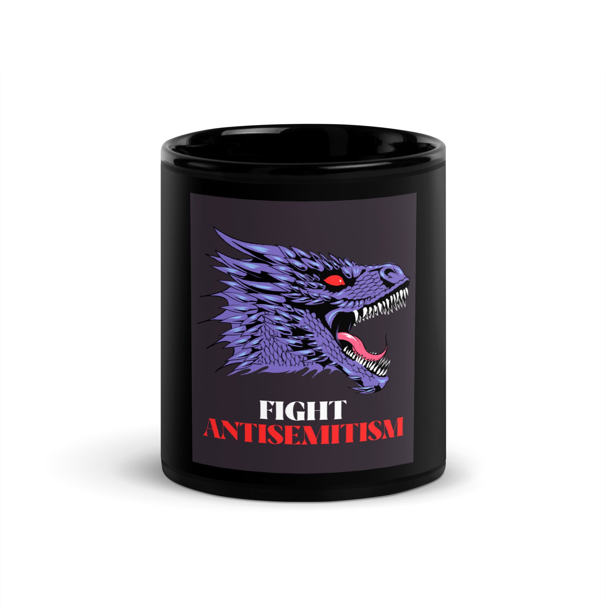 Dragon Adventure | Black Glossy Mug