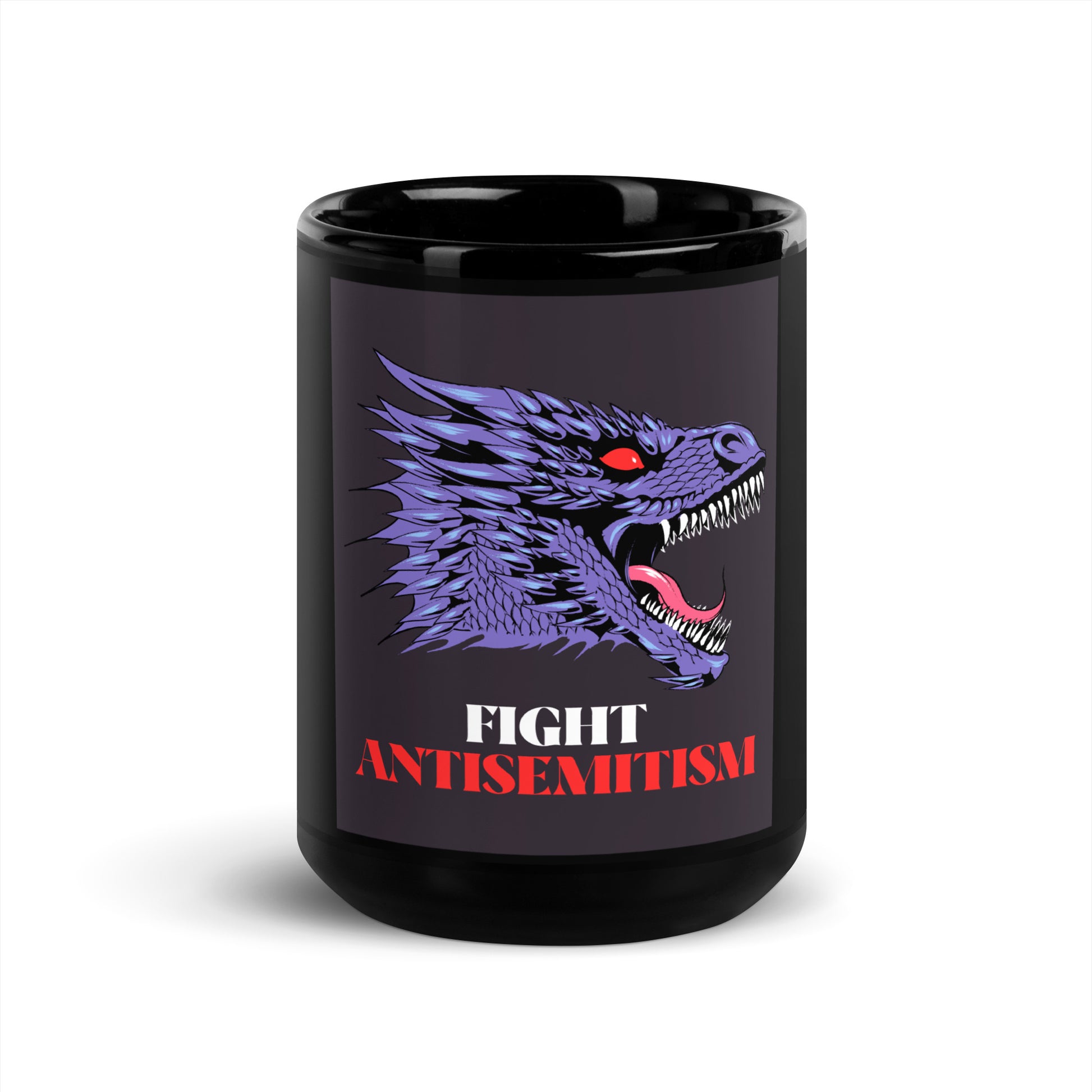 Dragon Adventure | Black Glossy Mug