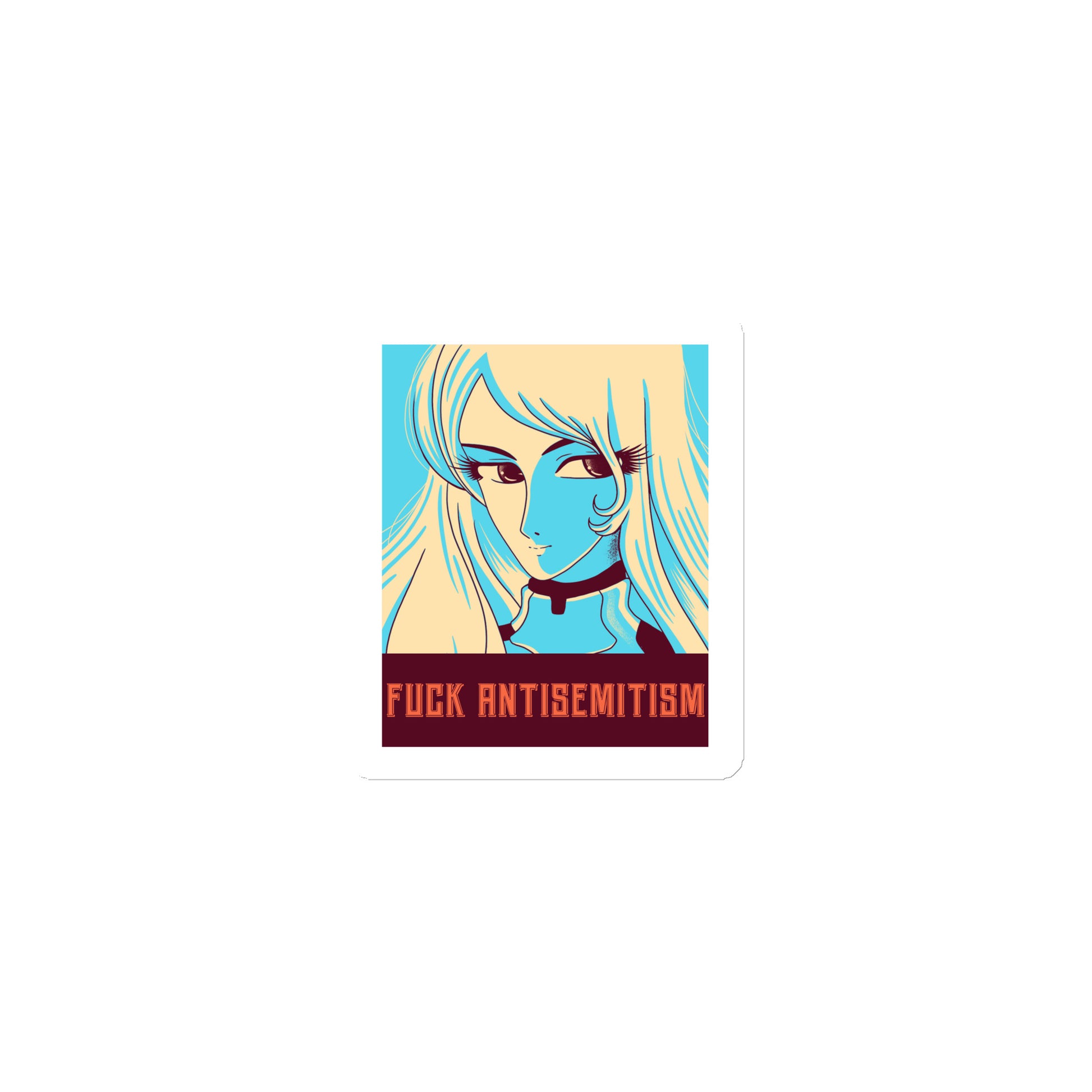 Anime Hero | Antisemitism | Die-Cut Magnet