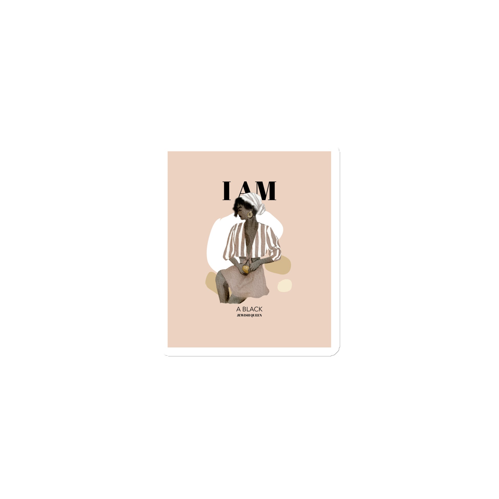 Black & Jewish Love | Die-Cut Magnet