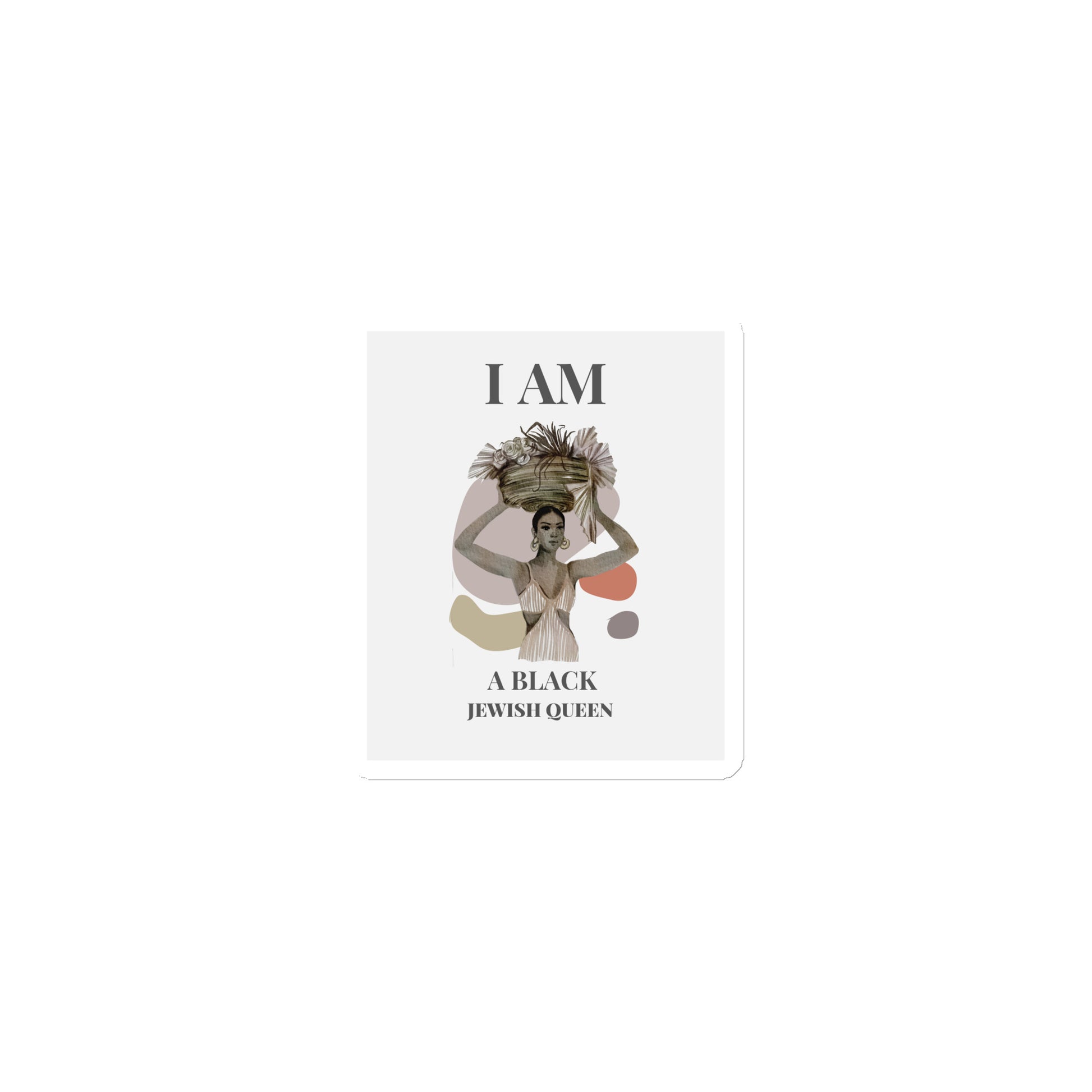 Black & Jewish Love | Die-Cut Magnet