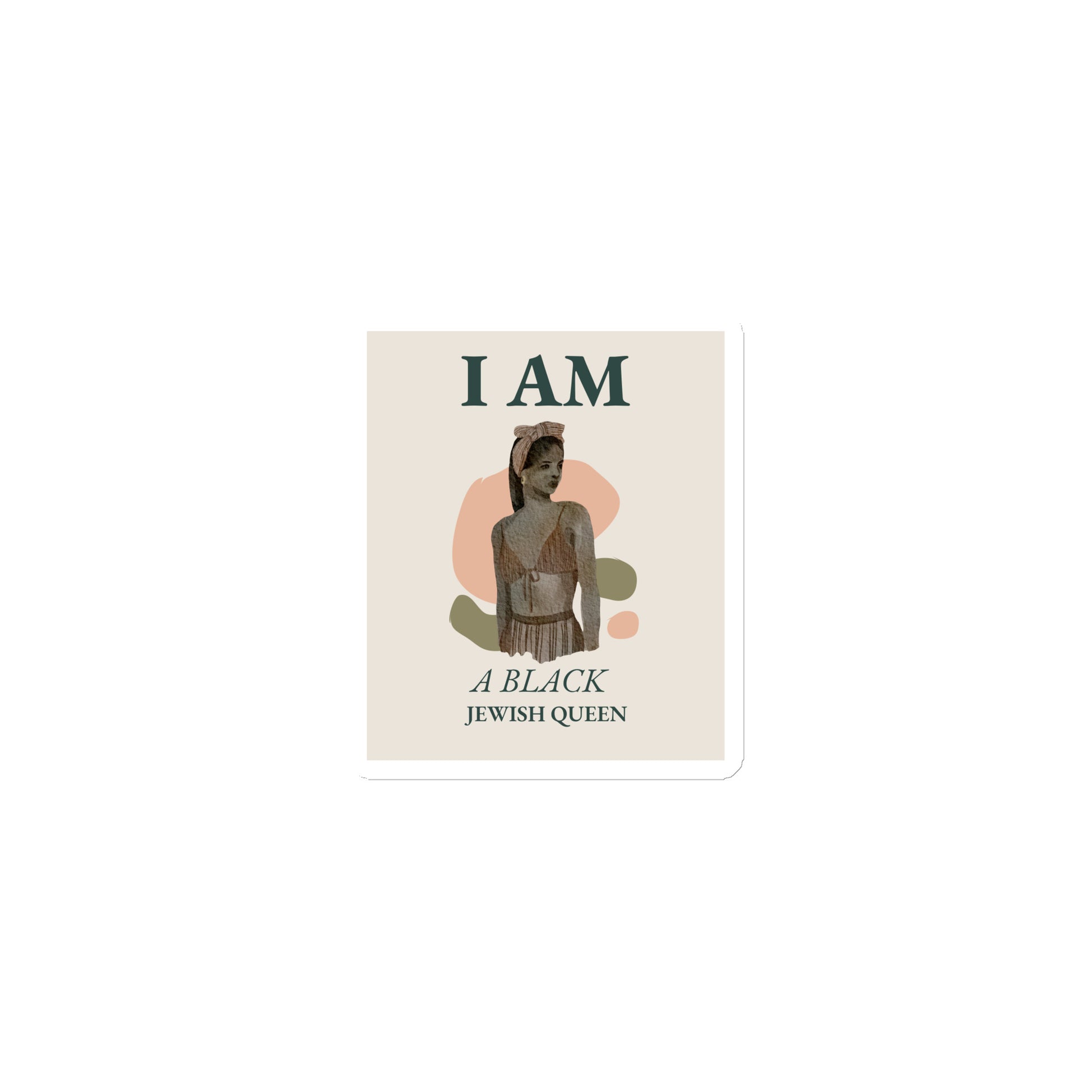 Black & Jewish Love | Die-Cut Magnet