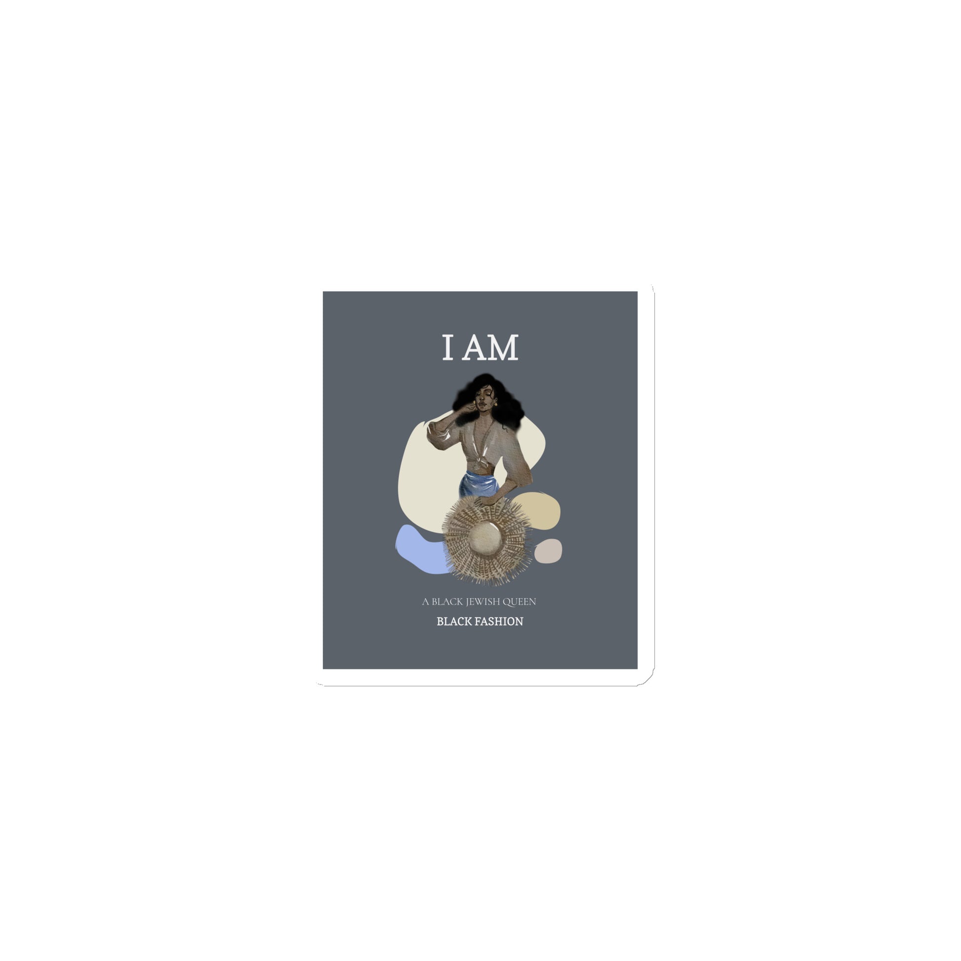 Black & Jewish Love | Die-Cut Magnet