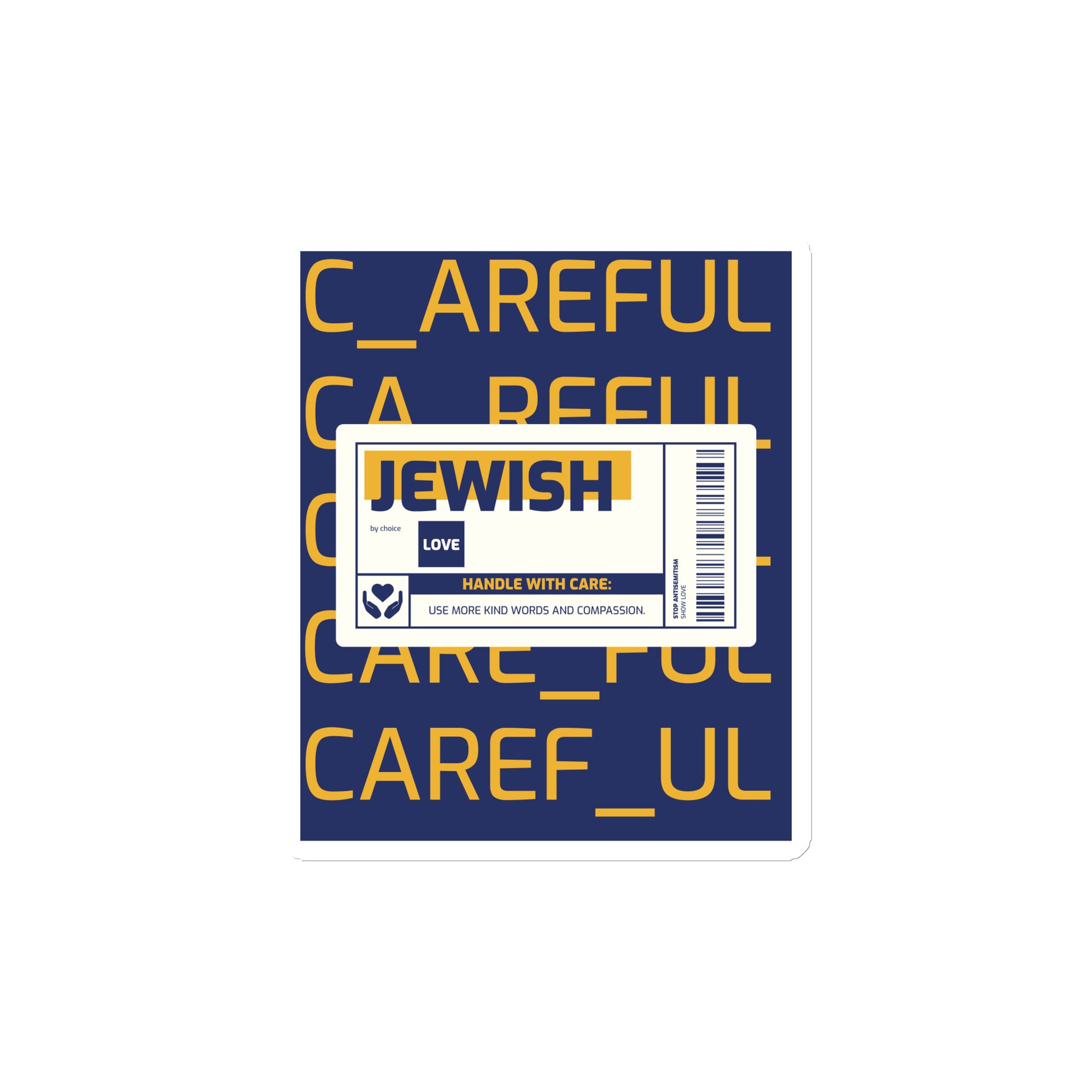 All In For Jews | Die-Cut Magnets
