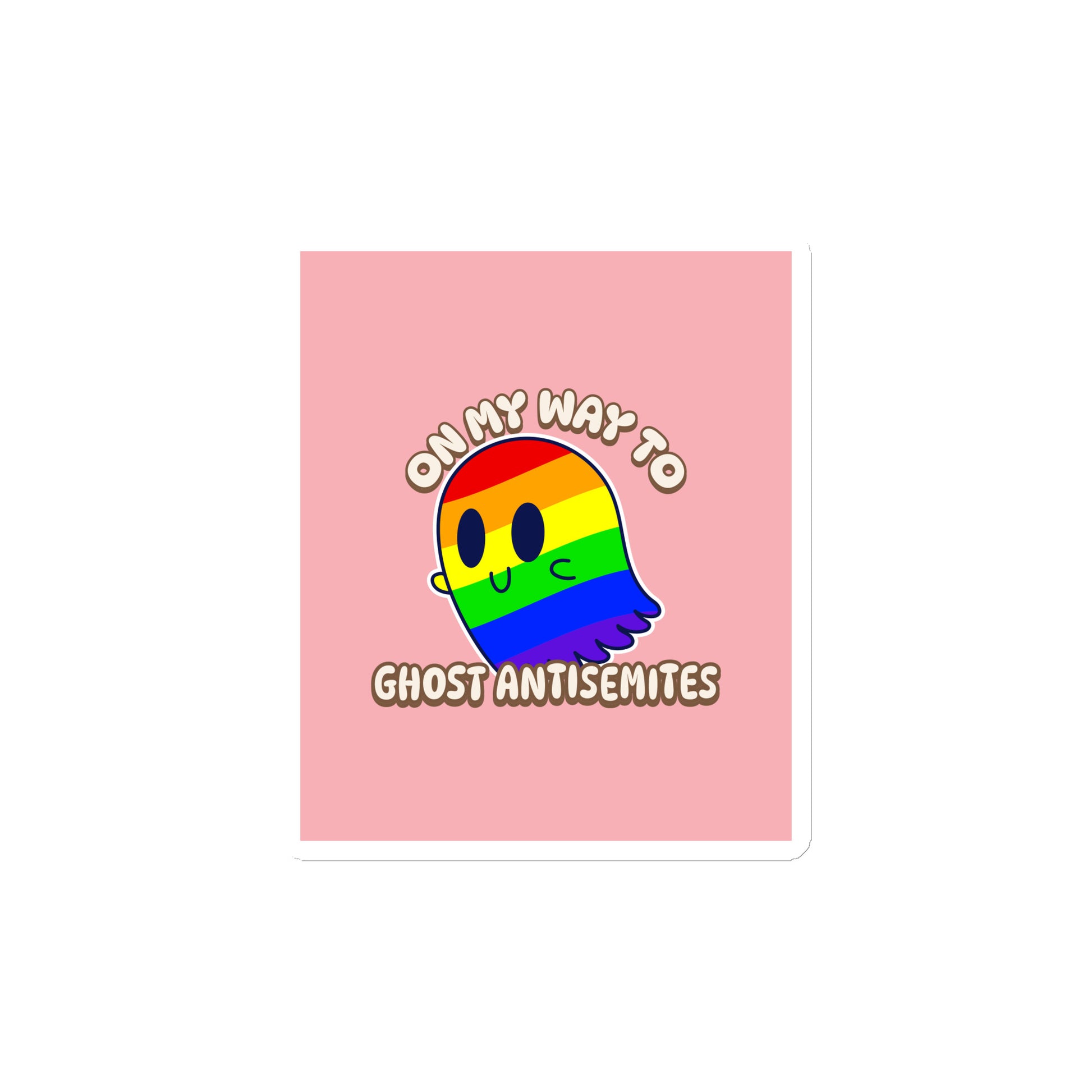 Ghost Antisemites | Die-Cut Magnet