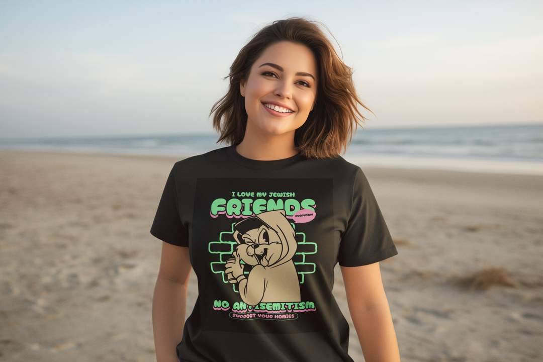Streetart Graffiti Cartoon | Antisemitism | Unisex T-Shirt